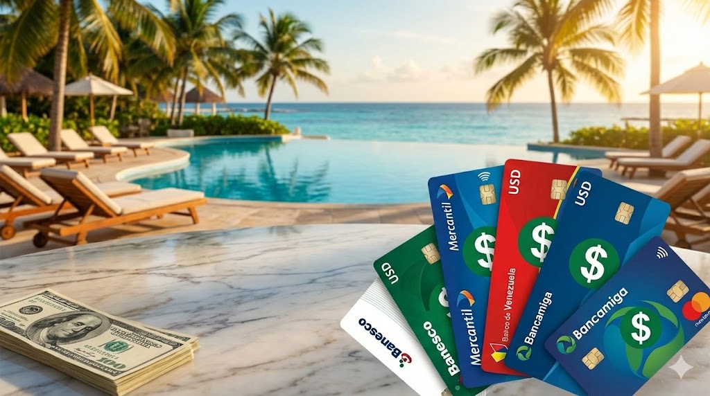 Bancos con tarjeta en dólares en Venezuela